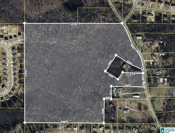 80 Acres of Land for Sale in Pinson, Alabama