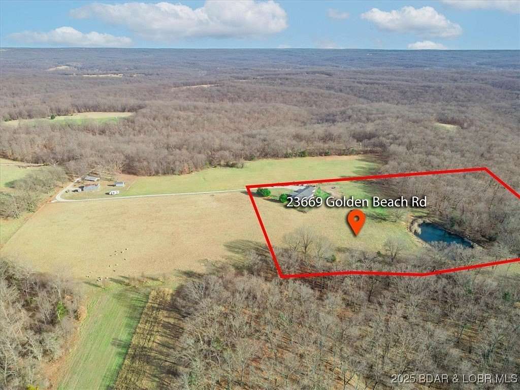 30.97 Acres of Land with Home for Sale in Barnett, Missouri