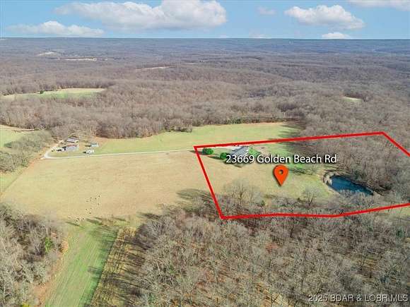 7 Acres of Land with Home for Sale in Barnett, Missouri