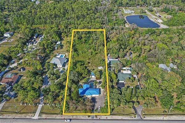 2.27 Acres of Residential Land with Home for Sale in Naples, Florida