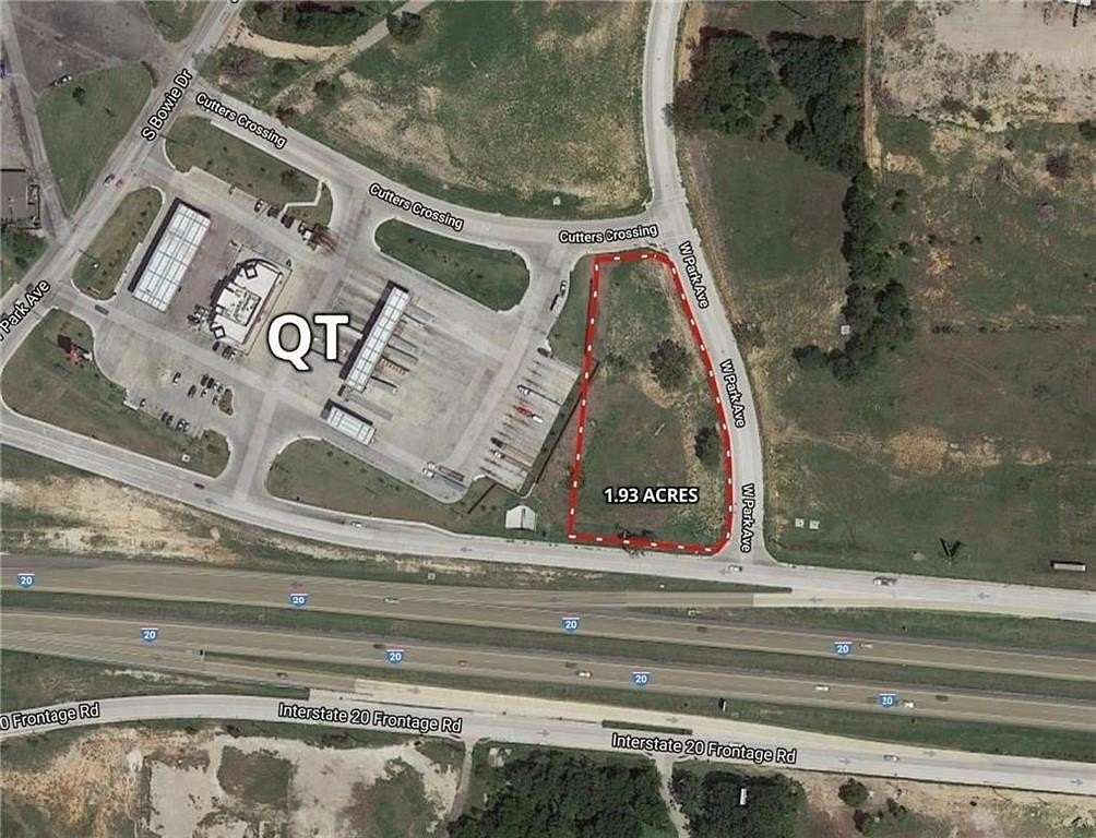 1.928 Acres of Commercial Land for Sale in Weatherford, Texas