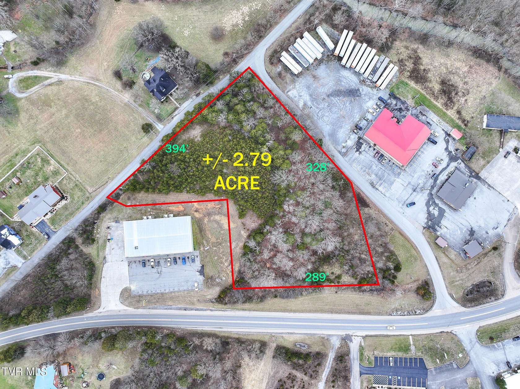 2.79 Acres of Commercial Land for Sale in Bulls Gap, Tennessee