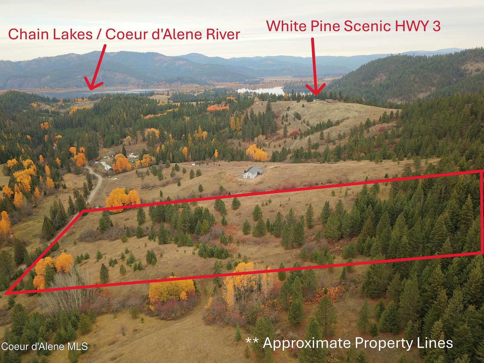 20 Acres of Recreational Land for Sale in Medimont, Idaho