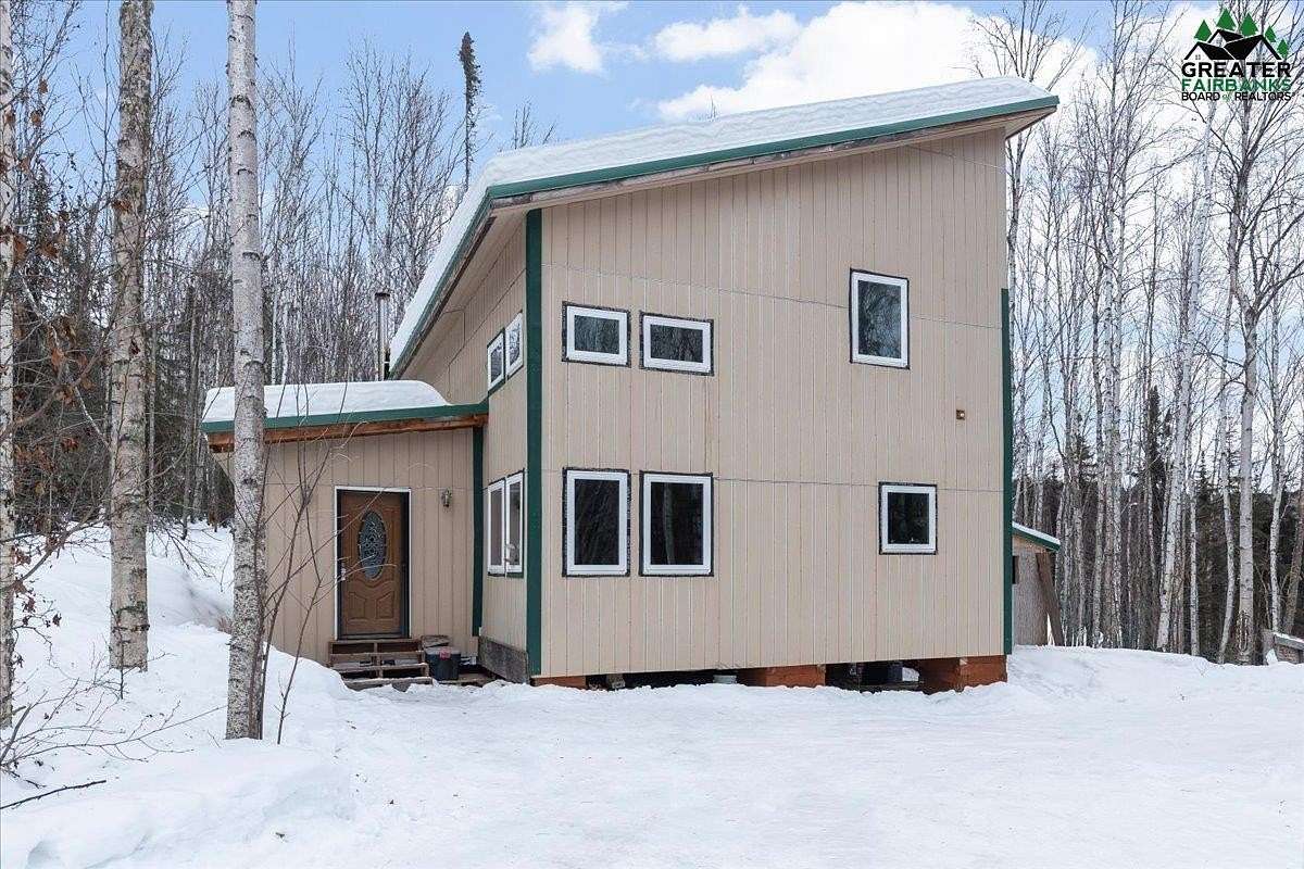 84 Acres of Land with Home for Sale in Fairbanks, Alaska