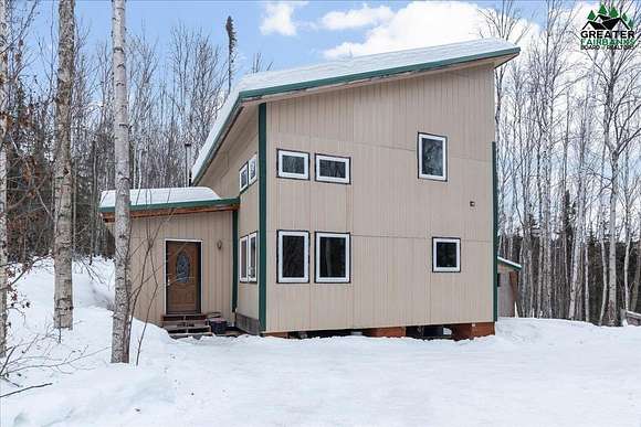 84 Acres of Land with Home for Sale in Fairbanks, Alaska