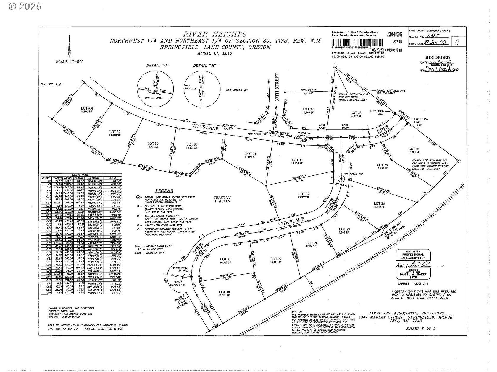 0.38 Acres of Residential Land for Sale in Springfield, Oregon