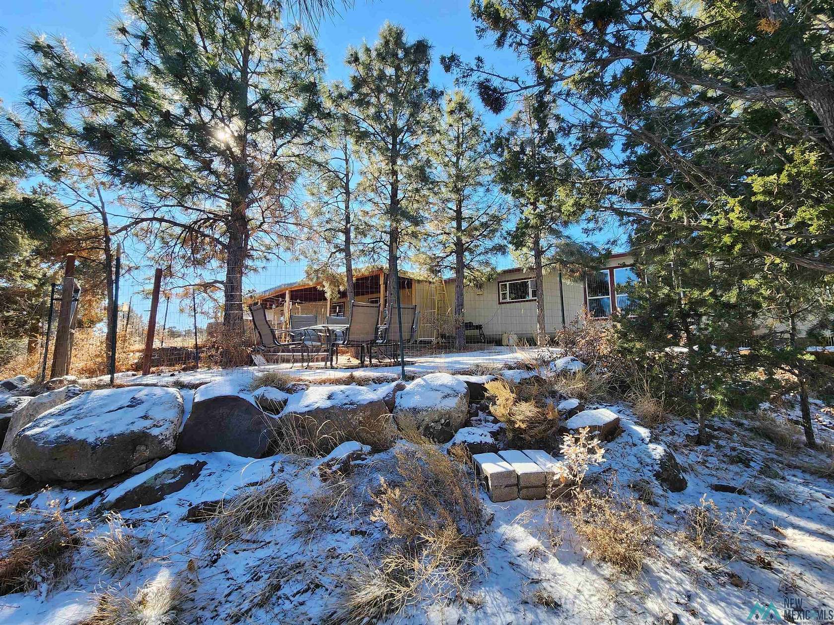 15.419 Acres of Recreational Land with Home for Sale in Fence Lake, New Mexico