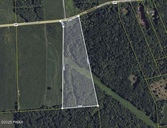 12.83 Acres of Land for Sale in Waymart, Pennsylvania