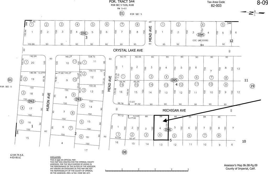 0.303 Acres of Residential Land for Sale in Thermal, California