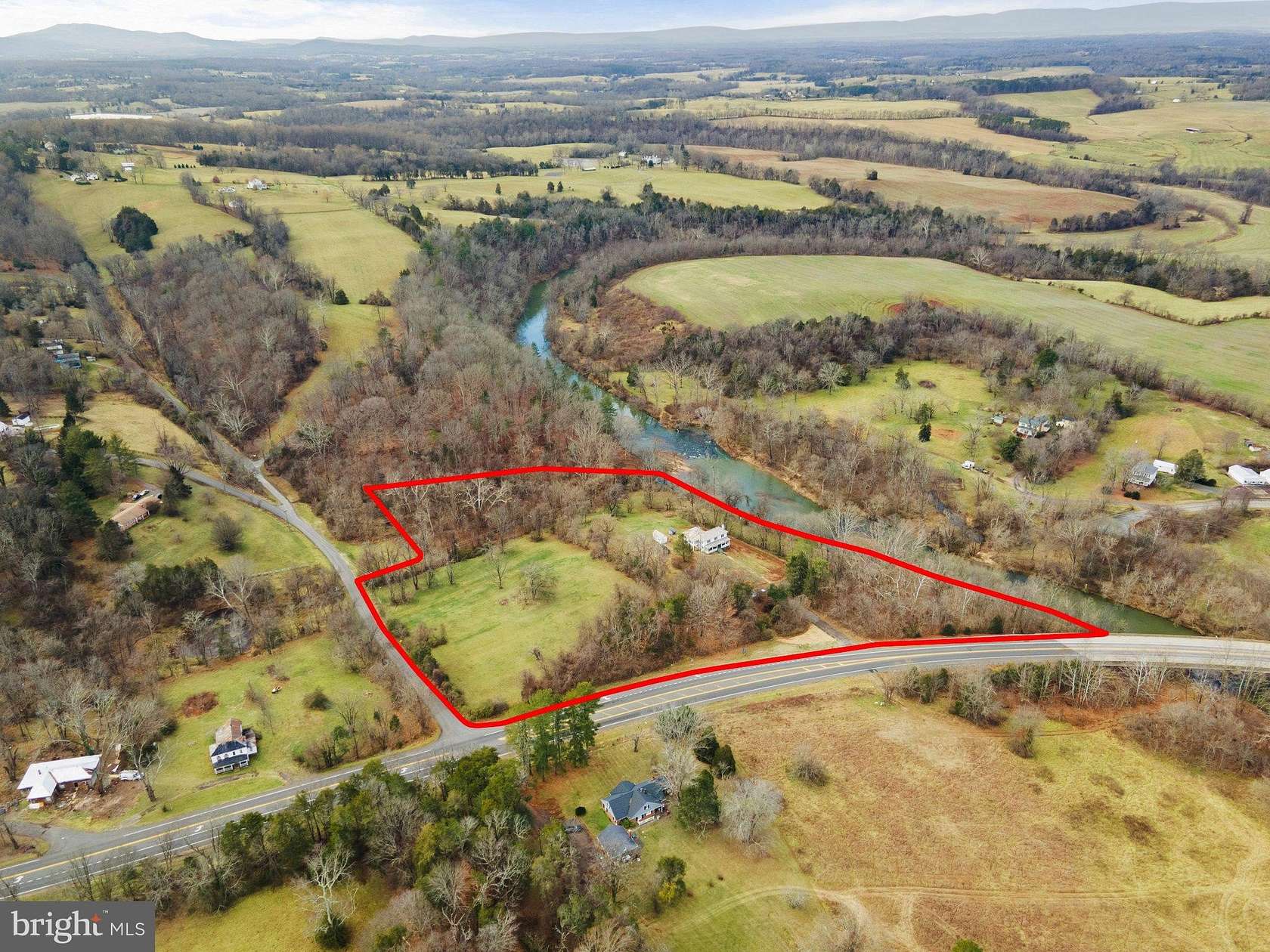 12.43 Acres of Land with Home for Sale in Orange, Virginia