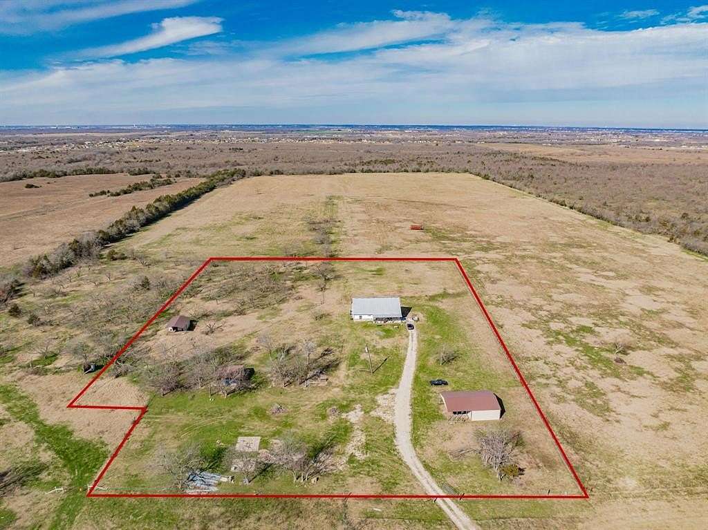 5.91 Acres of Land with Home for Sale in Terrell, Texas