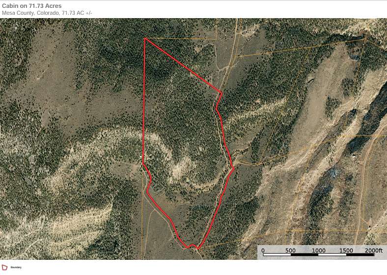 71.73 Acres of Land for Sale in De Beque, Colorado