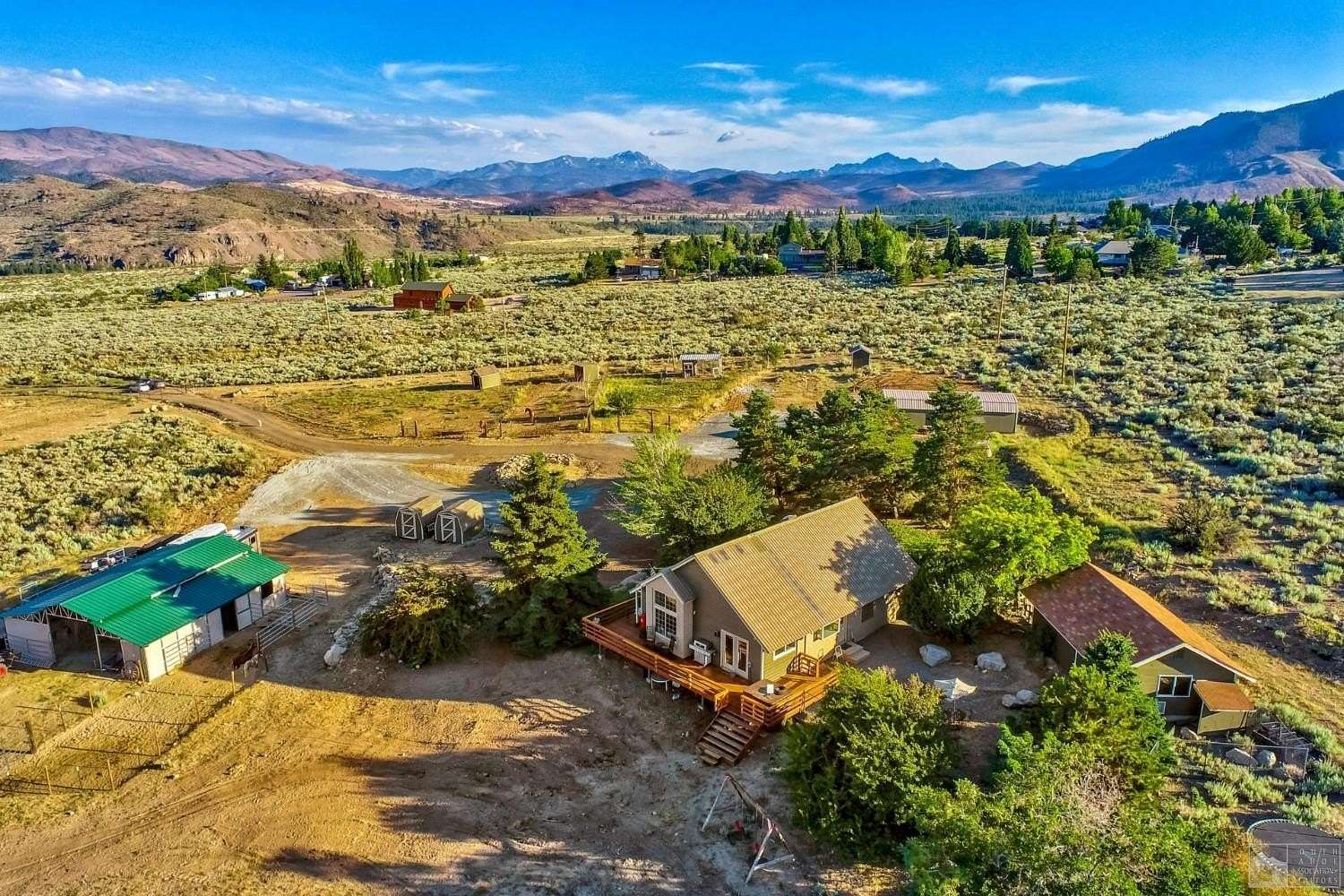 10 Acres of Land with Home for Sale in Markleeville, California