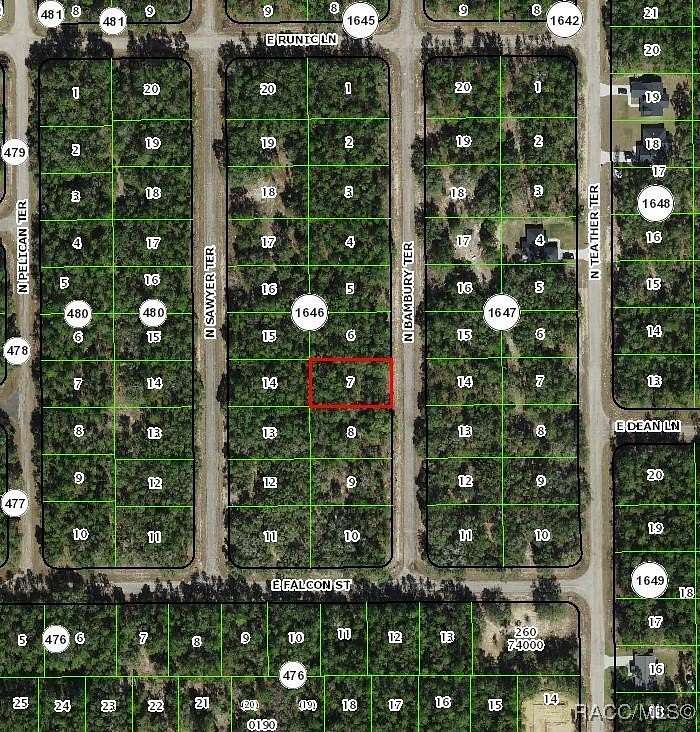 0.26 Acres of Land for Sale in Citrus Springs, Florida