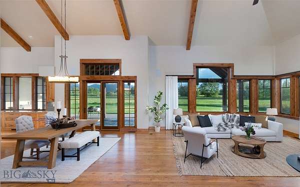40.6 Acres of Recreational Land with Home for Sale in Bozeman, Montana