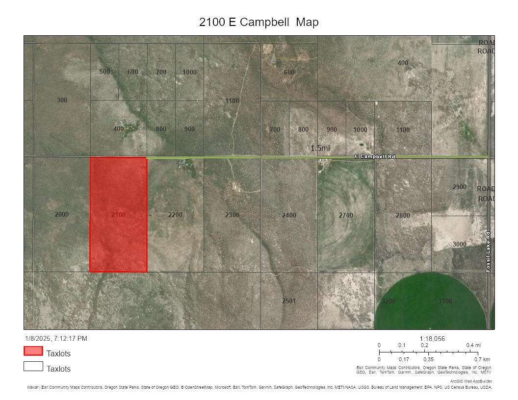 80 Acres of Recreational Land & Farm for Sale in Christmas Valley, Oregon