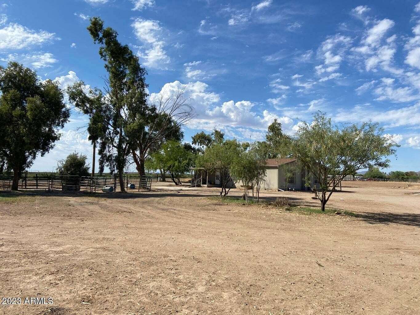 3.3 Acres of Residential Land with Home for Sale in Maricopa, Arizona