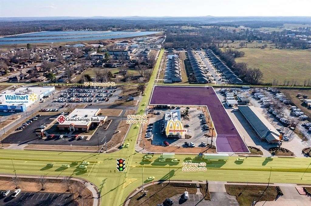 2 Acres of Land for Sale in Siloam Springs, Arkansas