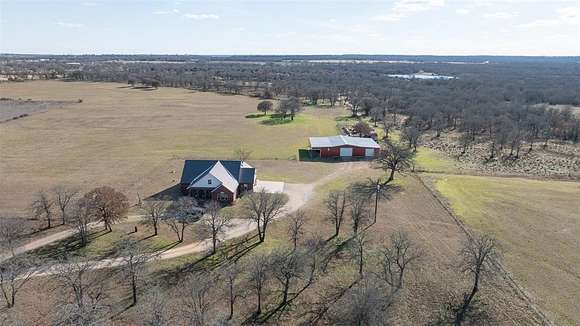 41.002 Acres of Agricultural Land with Home for Sale in Perrin, Texas