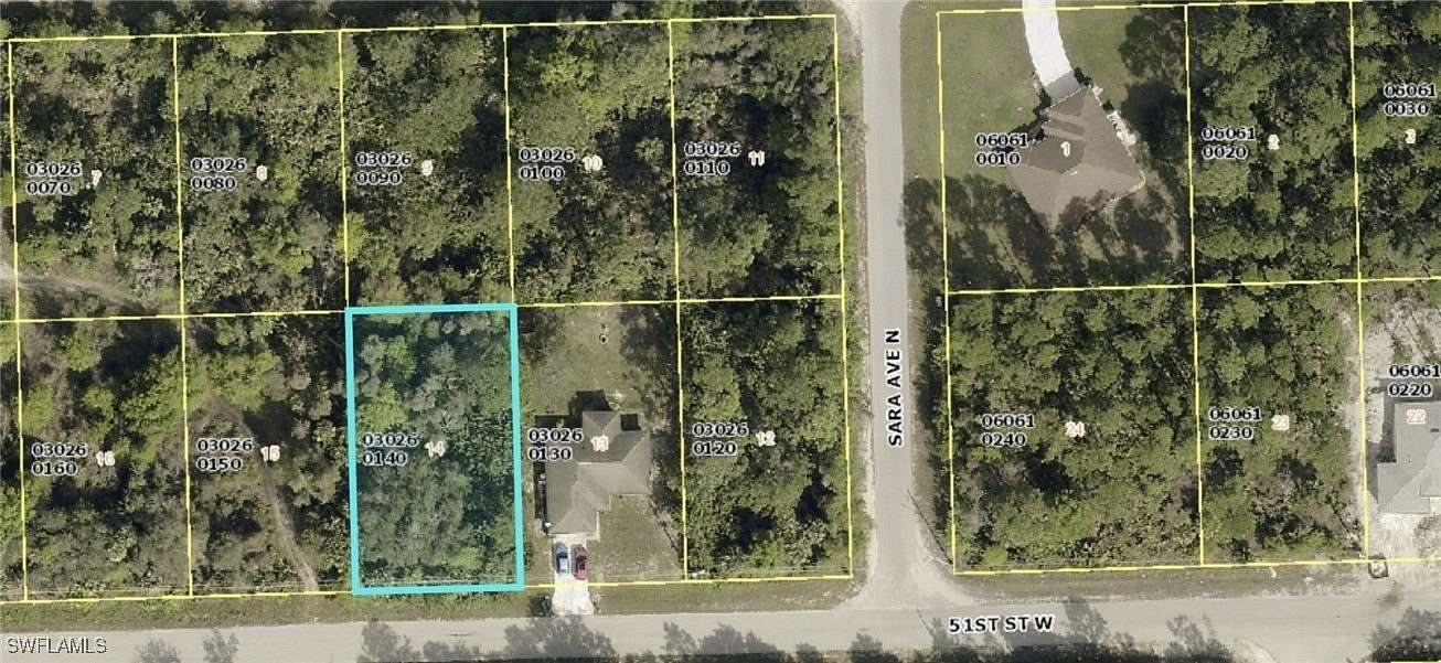 0.25 Acres of Residential Land for Sale in Lehigh Acres, Florida