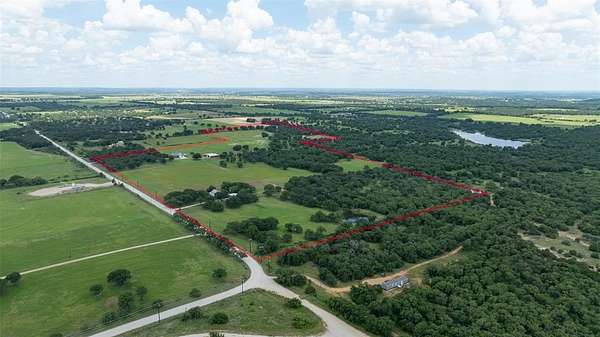 80.2 Acres of Agricultural Land with Home for Sale in Perrin, Texas