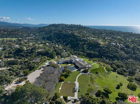 11.3 Acres of Land with Home for Sale in Santa Barbara, California