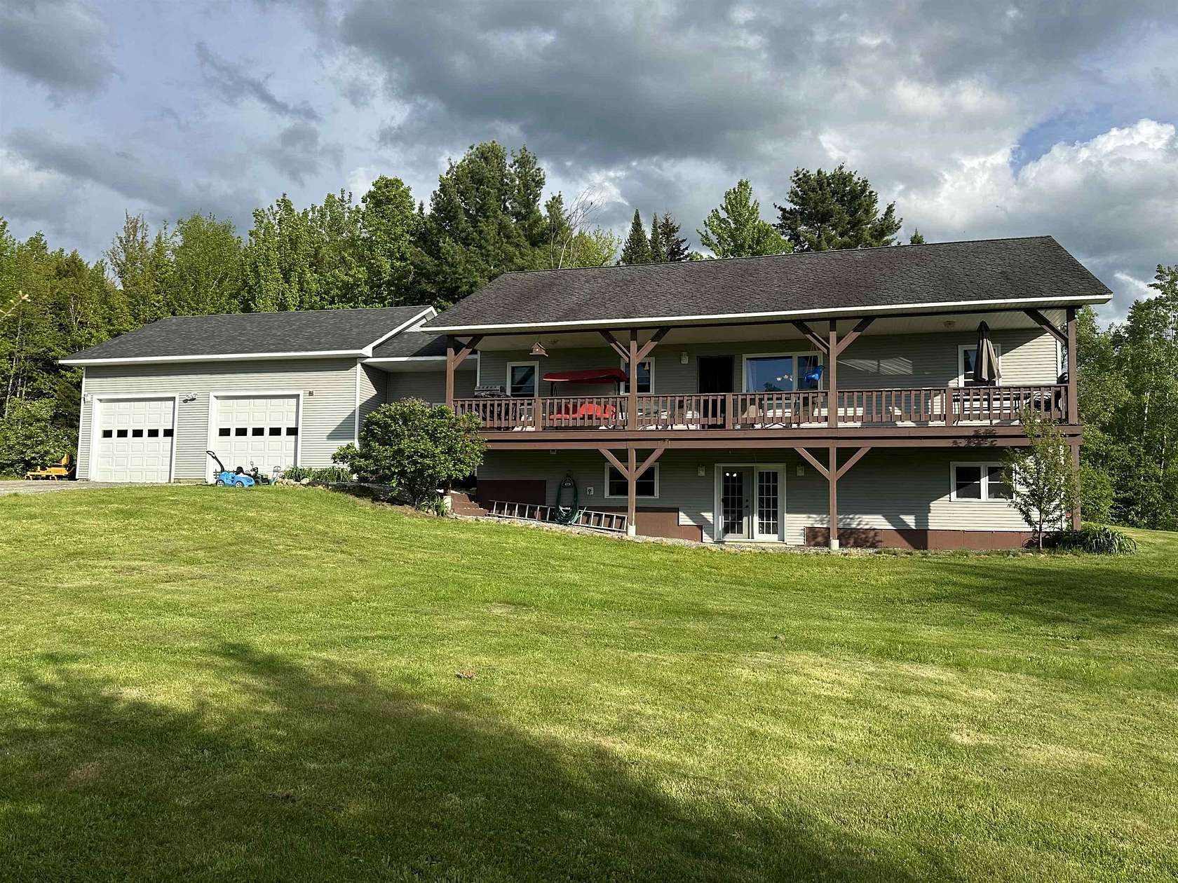 22.5 Acres of Recreational Land with Home for Sale in Lowell, Vermont