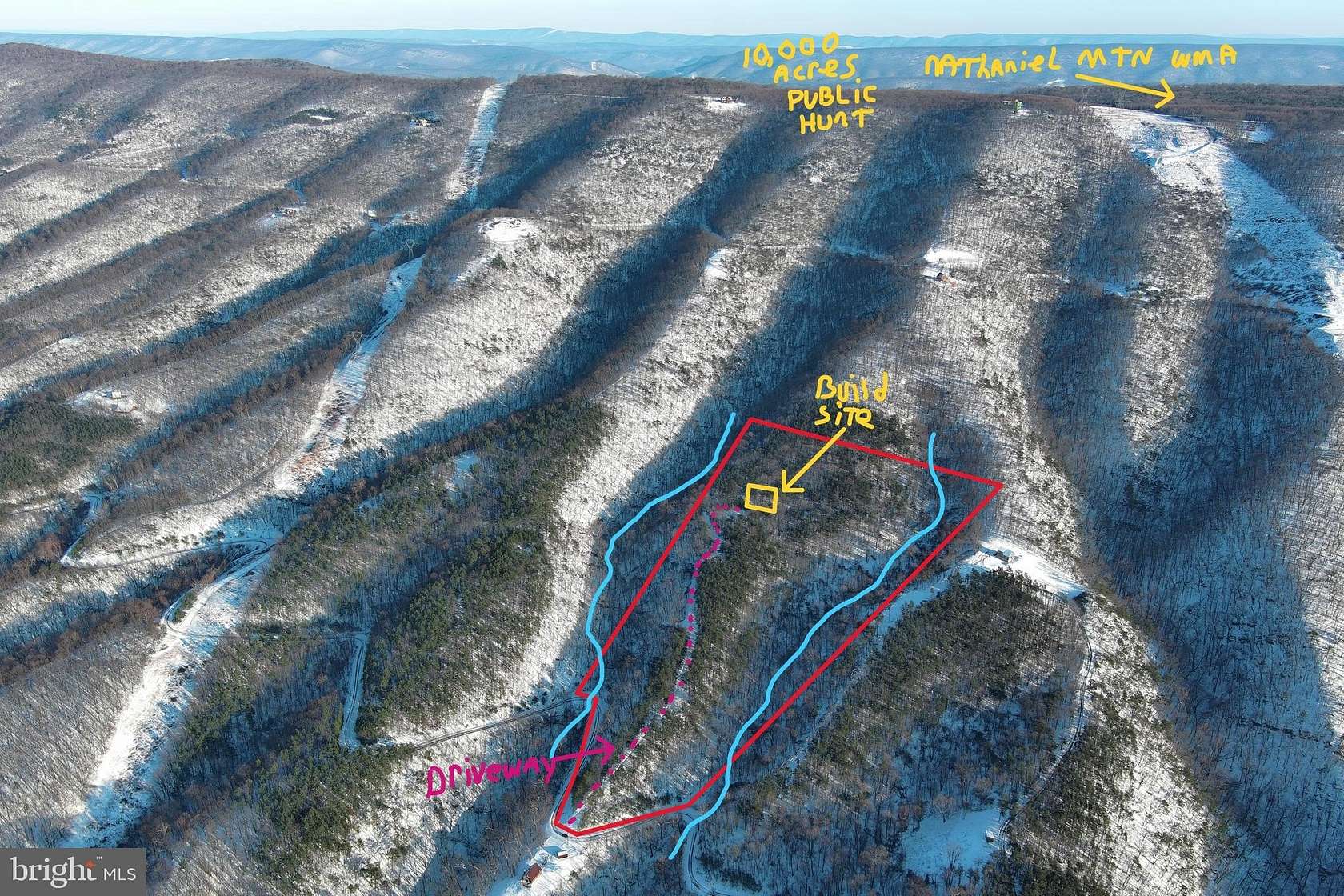 22.32 Acres of Recreational Land for Sale in Moorefield, West Virginia