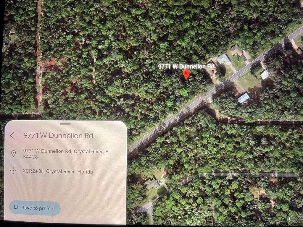 0.83 Acres of Land for Sale in Crystal River, Florida