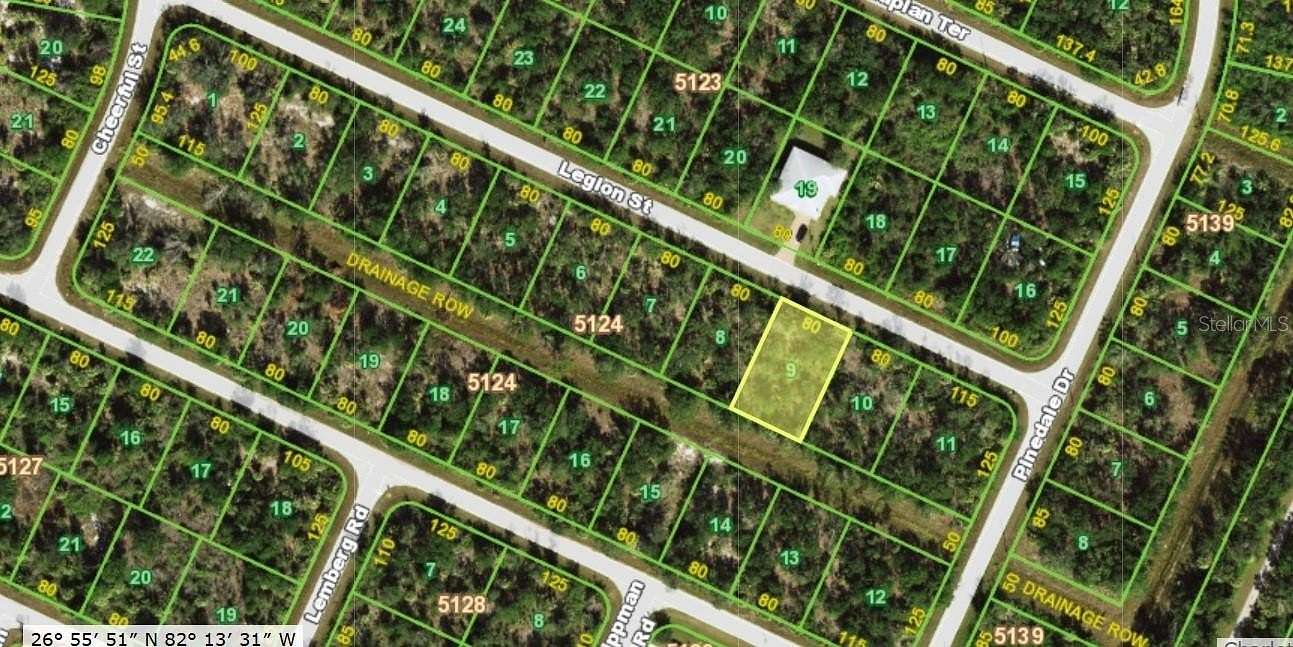 0.23 Acres of Residential Land for Sale in Port Charlotte, Florida