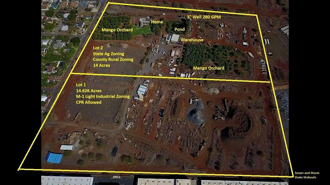 14.626 Acres of Commercial Land for Sale in Kihei, Hawaii