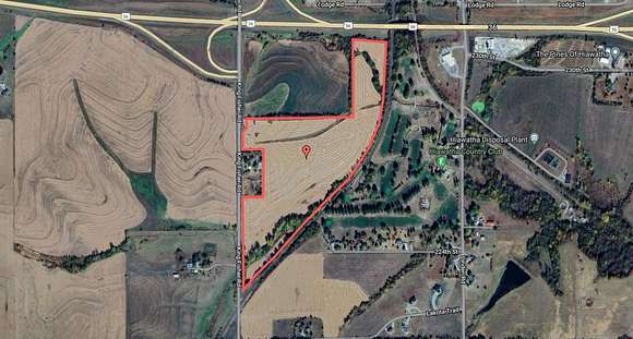 49.2 Acres of Agricultural Land for Sale in Hiawatha, Kansas