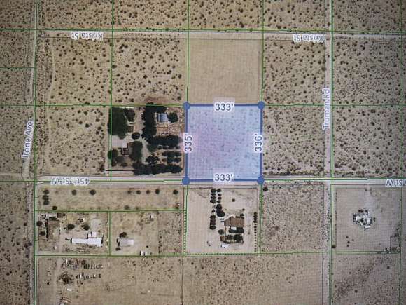 Residential Land for Sale in Rosamond, California