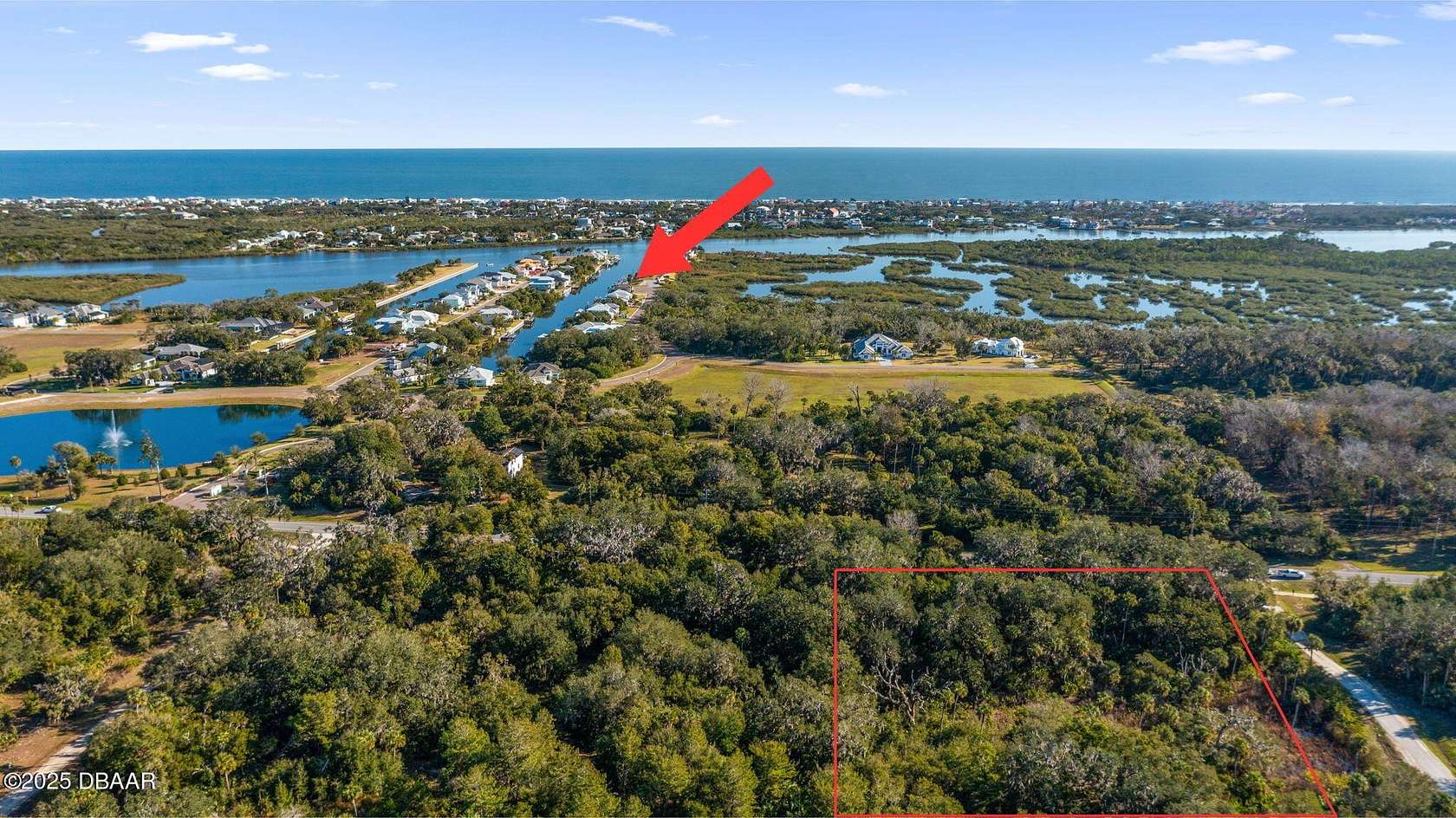 7.22 Acres of Residential Land for Sale in Flagler Beach, Florida