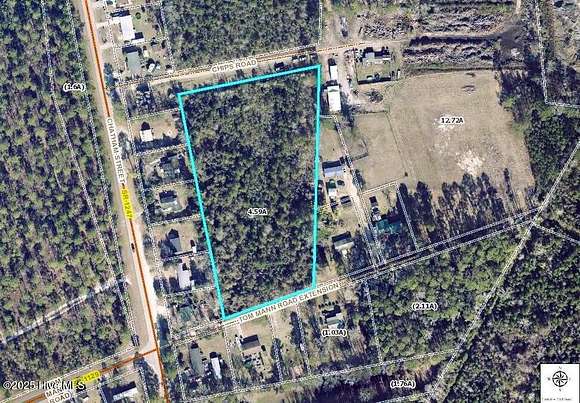 4.59 Acres of Residential Land for Sale in Newport, North Carolina