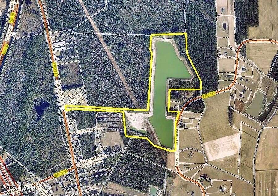 48 Acres of Recreational Land for Sale in Newport, North Carolina