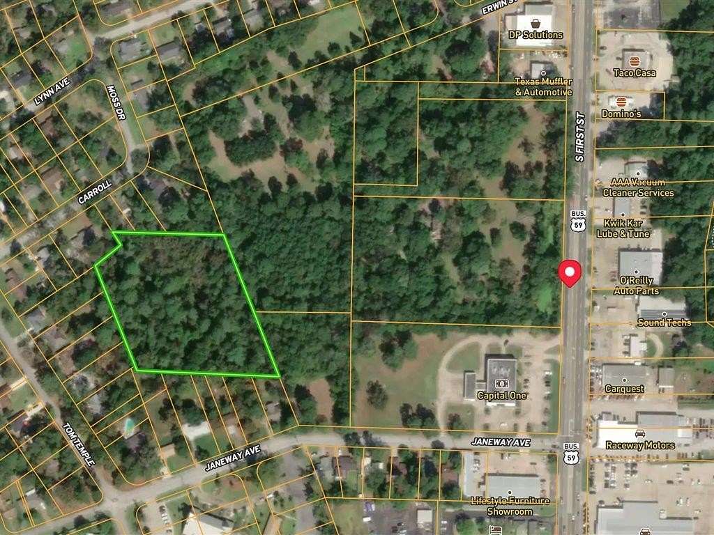 3.961 Acres of Residential Land for Sale in Lufkin, Texas