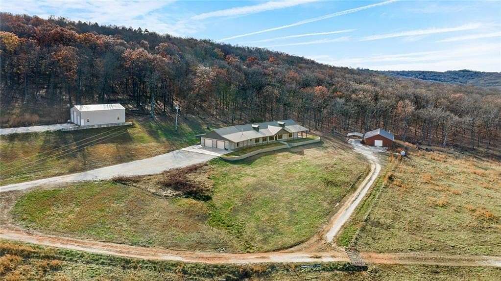 10 Acres of Residential Land with Home for Sale in West Fork, Arkansas