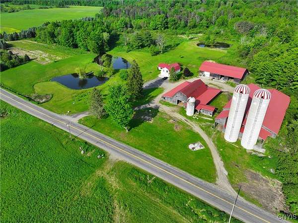 60 Acres of Land with Home for Sale in Dewittville, New York