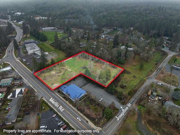 1.54 Acres of Commercial Land for Sale in Merlin, Oregon