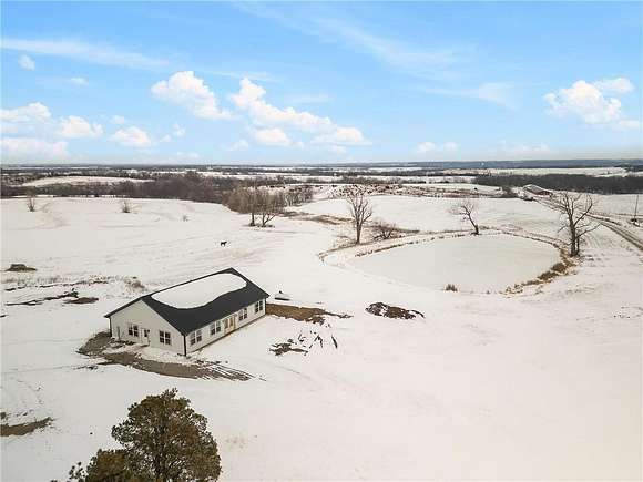 20 Acres of Recreational Land with Home for Sale in Weatherby, Missouri