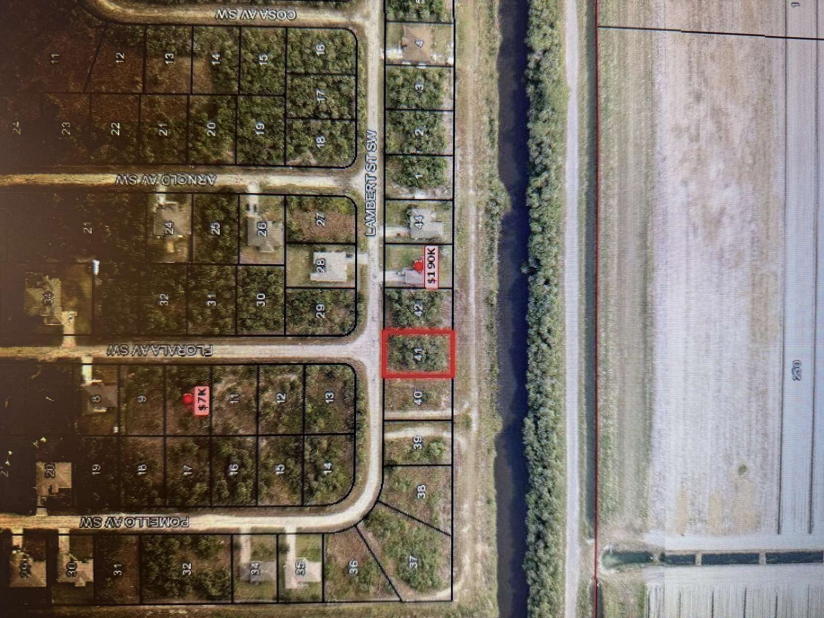 Residential Land for Sale in Palm Bay, Florida