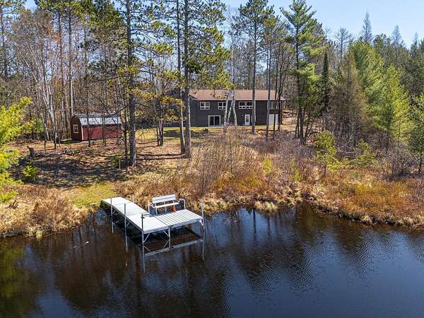 5 Acres of Residential Land with Home for Sale in Boulder Junction, Wisconsin