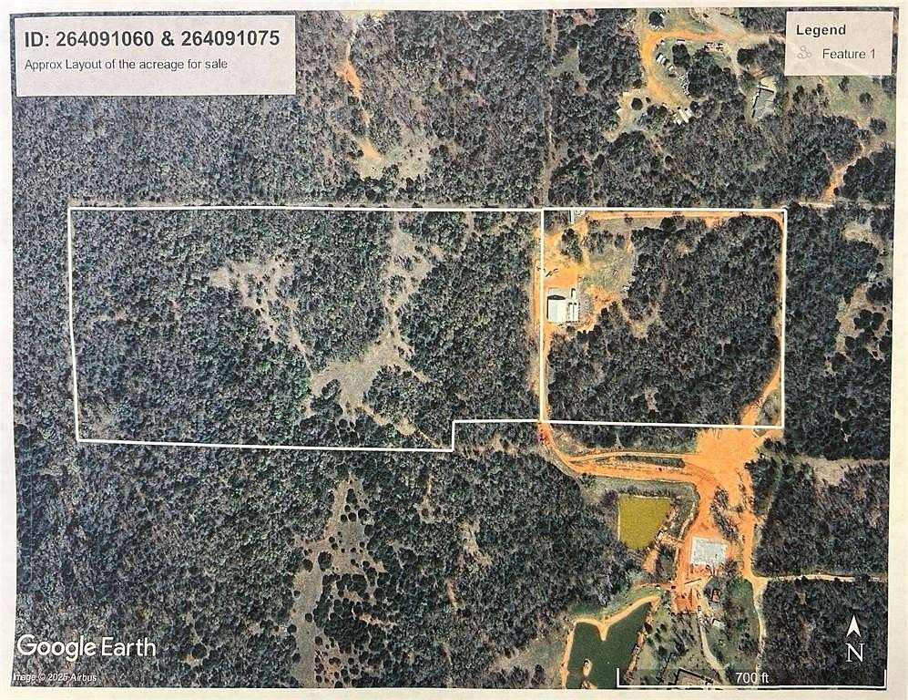 30 Acres of Land for Sale in Luther, Oklahoma