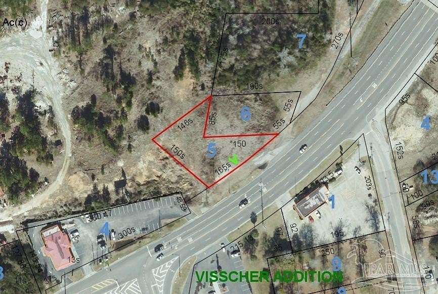 0.4 Acres of Commercial Land for Sale in Flomaton, Alabama