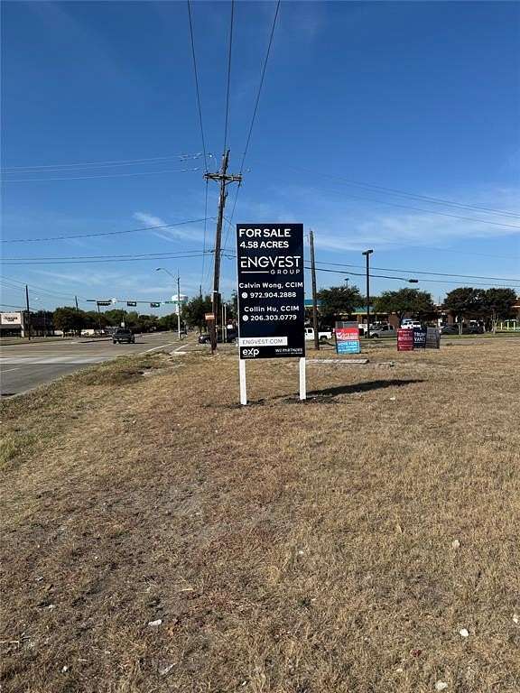 4.58 Acres of Commercial Land for Sale in Allen, Texas