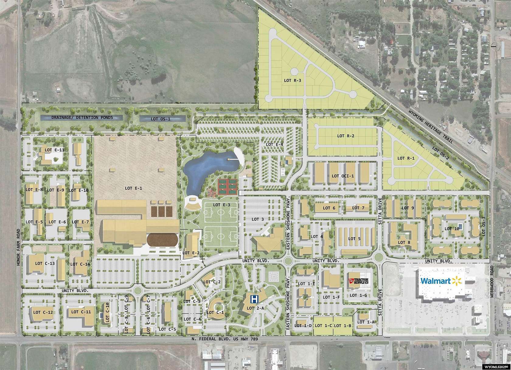 4 Acres of Mixed-Use Land for Sale in Riverton, Wyoming
