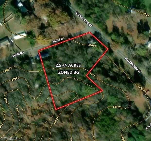 2.5 Acres of Residential Land for Sale in Eden, North Carolina