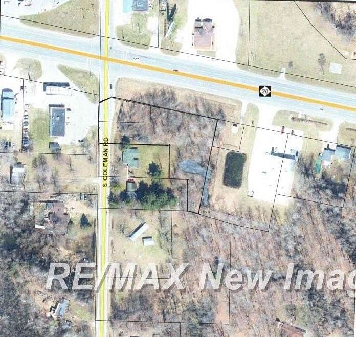 1.34 Acres of Commercial Land for Sale in Shepherd, Michigan