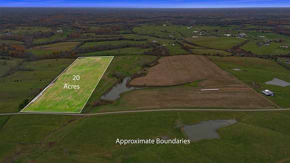 20 Acres of Agricultural Land for Sale in Salvisa, Kentucky